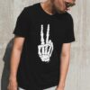 black t-shirt
